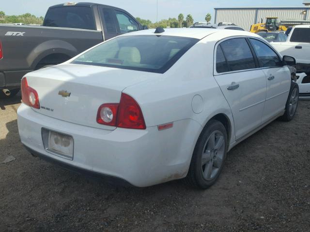 1G1ZD5EU4CF165760 - 2012 CHEVROLET MALIBU 2LT WHITE photo 4