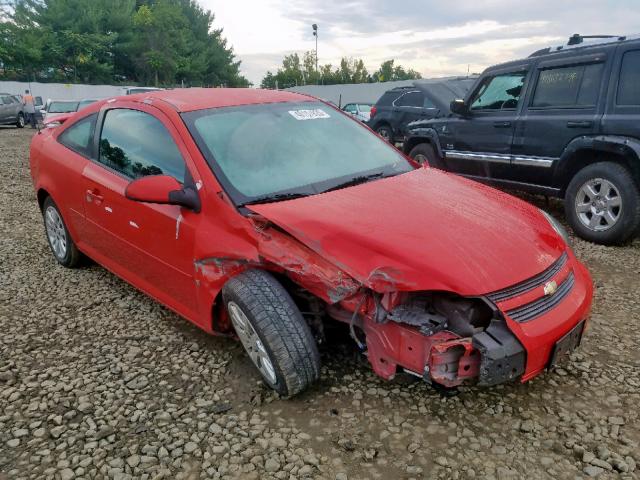 1G1AL18H197180131 - 2009 CHEVROLET COBALT LT RED photo 1