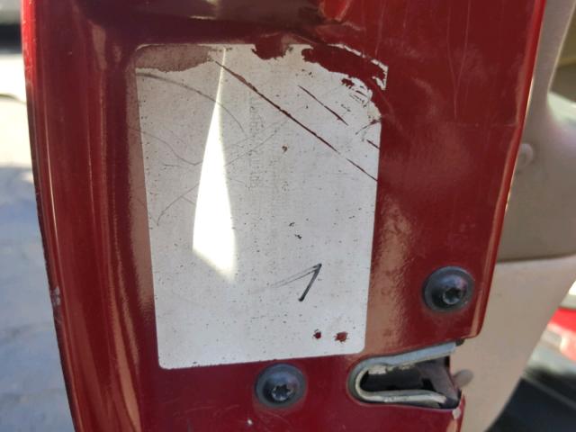 1G1ZT52804F143556 - 2004 CHEVROLET MALIBU LS 红色 照片 10