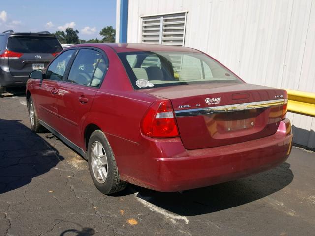 1G1ZT52804F143556 - 2004 CHEVROLET MALIBU LS 红色 照片 3