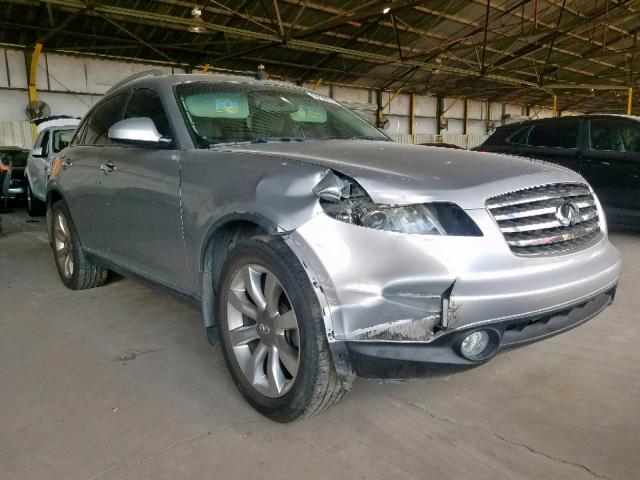 JNRAS08W75X207264 - 2005 INFINITI FX35 SILVER photo 1