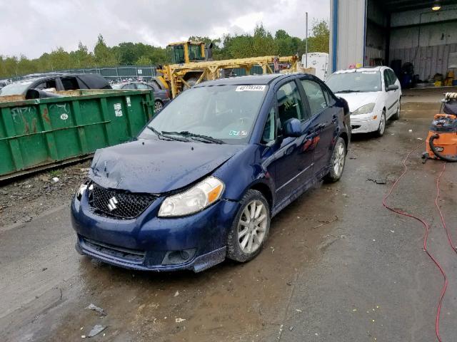 JS2YC414885102959 - 2008 SUZUKI SX4 BLUE photo 2