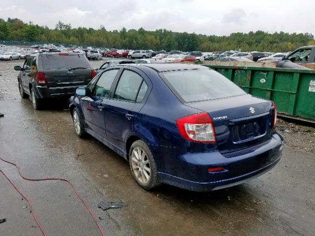 JS2YC414885102959 - 2008 SUZUKI SX4 BLUE photo 3