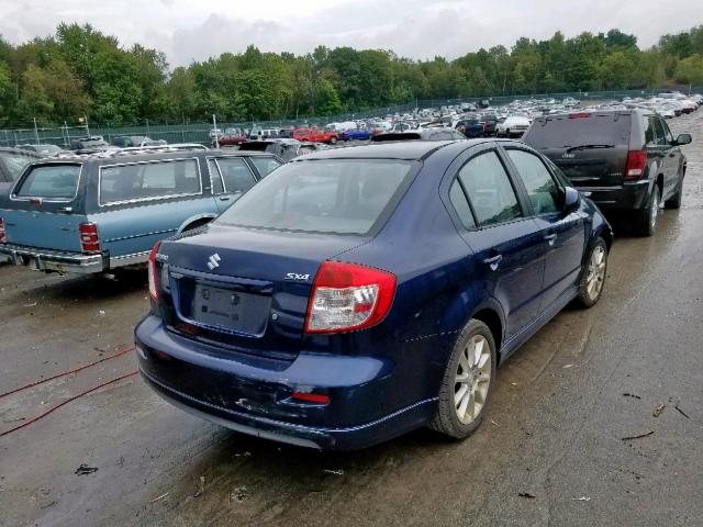 JS2YC414885102959 - 2008 SUZUKI SX4 BLUE photo 4