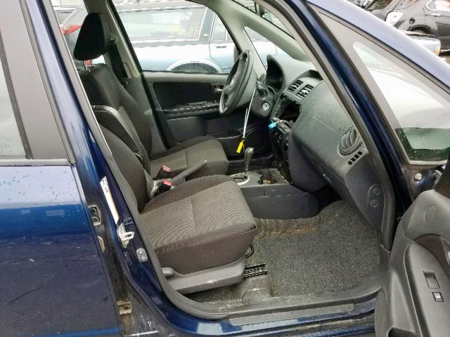 JS2YC414885102959 - 2008 SUZUKI SX4 BLUE photo 5