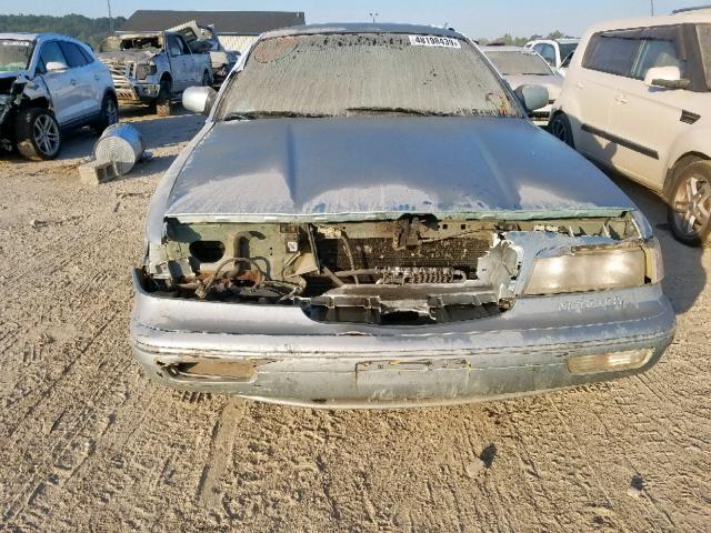 2MELM74W7TX669833 - 1996 MERCURY GRAND MARQ GRAY photo 9