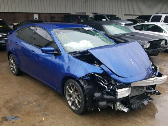 1C3CDFBA5DD339043 - 2013 DODGE DART SXT BLUE photo 1