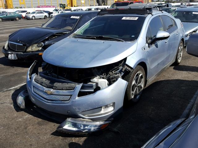 1G1RD6E45DU123391 - 2013 CHEVROLET VOLT BLUE photo 2