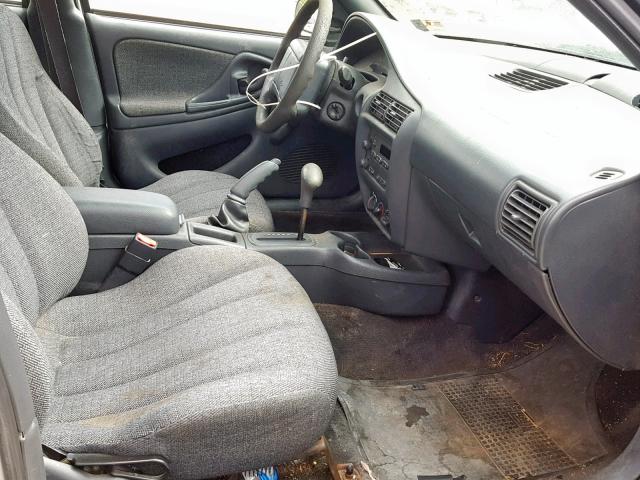 1G1JC524617367804 - 2001 CHEVROLET CAVALIER B SILVER photo 5