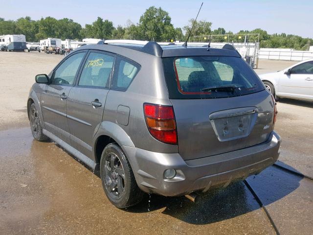 5Y2SL65878Z417687 - 2008 PONTIAC VIBE SILVER photo 3