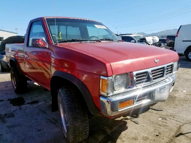 1N6SD11Y2SC354110 - 1995 NISSAN TRUCK XE RED photo 1