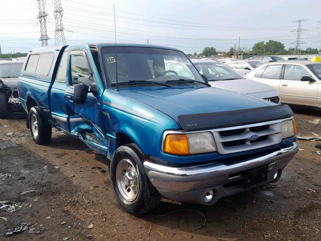 1FTCR14X0TPB12857 - 1996 FORD RANGER SUP BLUE photo 1