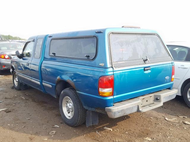 1FTCR14X0TPB12857 - 1996 FORD RANGER SUP BLUE photo 3