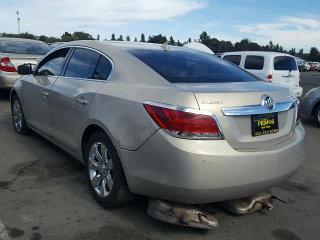 1G4GC5EG9AF194353 - 2010 BUICK LACROSSE C TAN photo 3