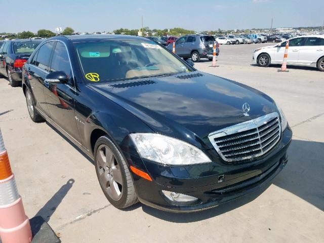 WDDNG71X27A051774 - 2007 MERCEDES-BENZ S 550 BLACK photo 1