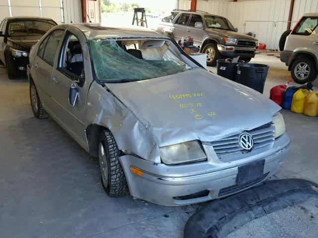 3VWSK69M45M016778 - 2005 VOLKSWAGEN JETTA GLS SILVER photo 1