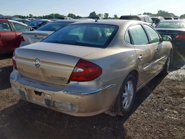 2G4WD532651347915 - 2005 BUICK LACROSSE C GOLD photo 4