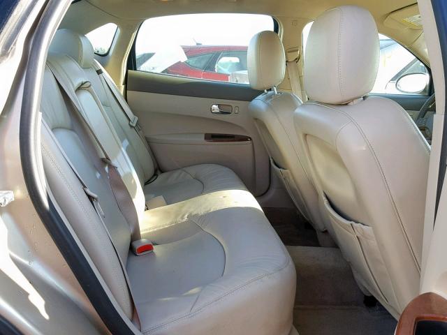 2G4WD532651347915 - 2005 BUICK LACROSSE C GOLD photo 6