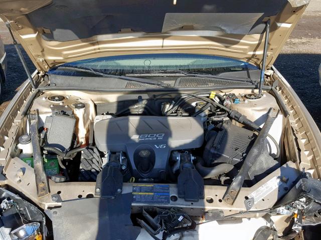 2G4WD532651347915 - 2005 BUICK LACROSSE C GOLD photo 7