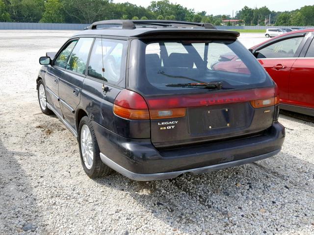 4S3BK675XW6310962 - 1998 SUBARU LEGACY GT BLUE photo 3