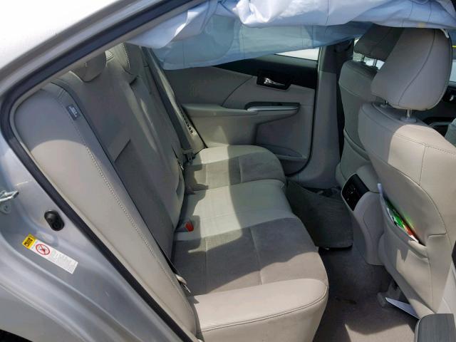 4T1BD1FK0CU035349 - 2012 TOYOTA CAMRY HYBR SILVER photo 6