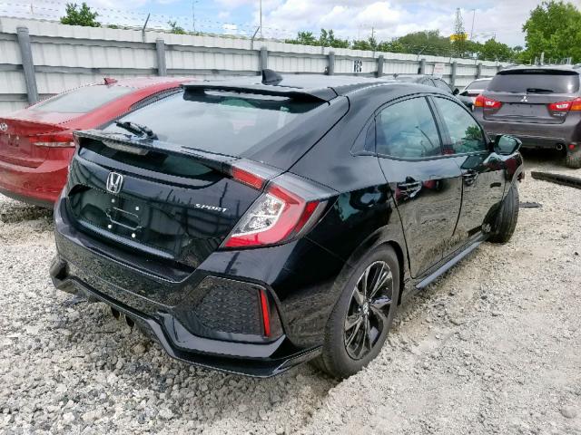 SHHFK7H42JU234940 - 2018 HONDA CIVIC SPOR BLACK photo 4