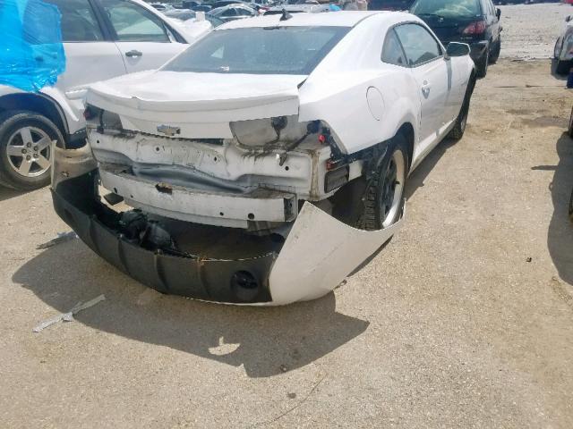 2G1FE1E32C9147007 - 2012 CHEVROLET CAMARO LS WHITE photo 4