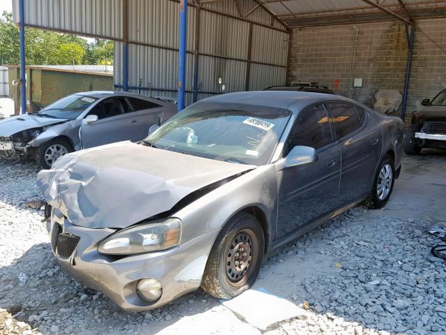 2G2WP522441294051 - 2004 PONTIAC GRAND PRIX GRAY photo 2