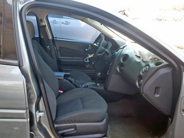 2G2WP522441294051 - 2004 PONTIAC GRAND PRIX GRAY photo 5