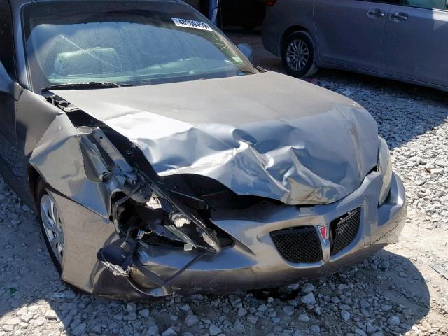 2G2WP522441294051 - 2004 PONTIAC GRAND PRIX GRAY photo 9