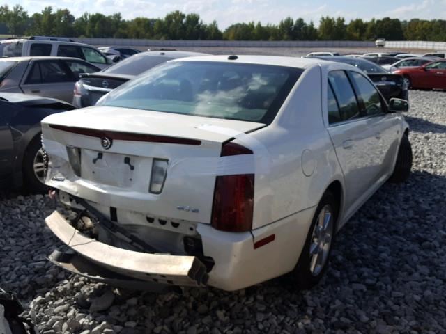1G6DC67A060138174 - 2006 CADILLAC STS WHITE photo 4