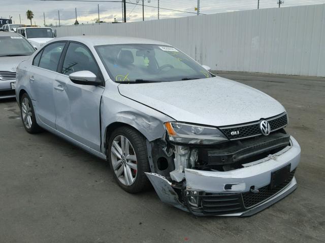 3VW467AJ9CM465388 - 2012 VOLKSWAGEN JETTA GLI SILVER photo 1