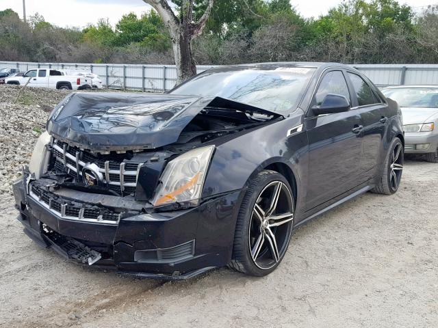 1G6DA5E53C0137621 - 2012 CADILLAC CTS BLACK photo 2