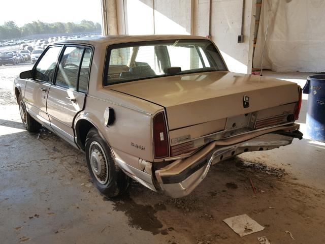 1G3CW54C0K1345815 - 1989 OLDSMOBILE 98 REGENCY TAN photo 3