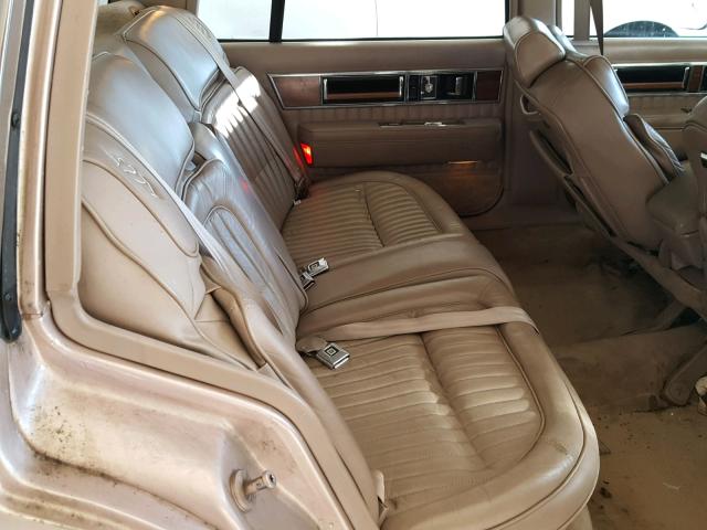 1G3CW54C0K1345815 - 1989 OLDSMOBILE 98 REGENCY TAN photo 6