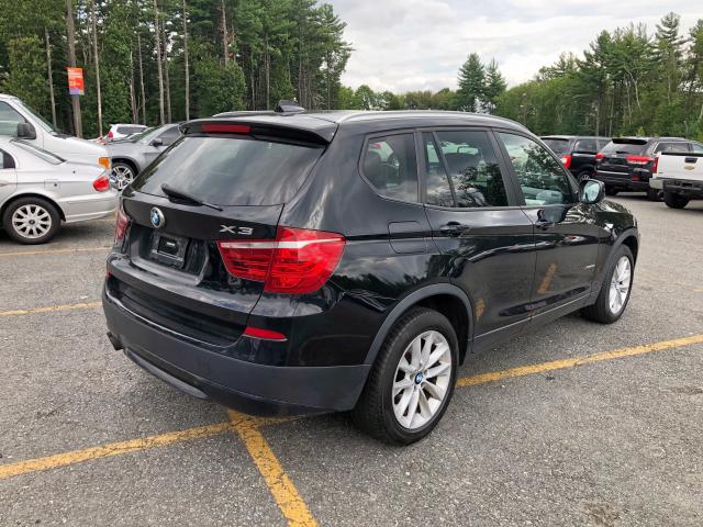 5UXWX9C57D0A13370 - 2013 BMW X3 XDRIVE2 BLACK photo 3