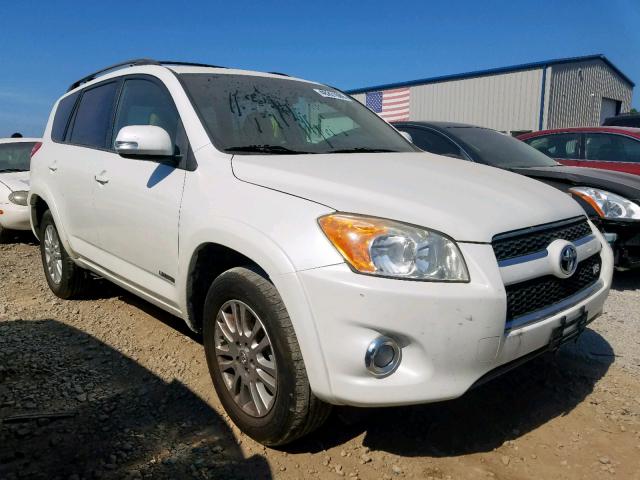 JTMDK4DV6AD017081 - 2010 TOYOTA RAV4 LIMIT WHITE photo 1