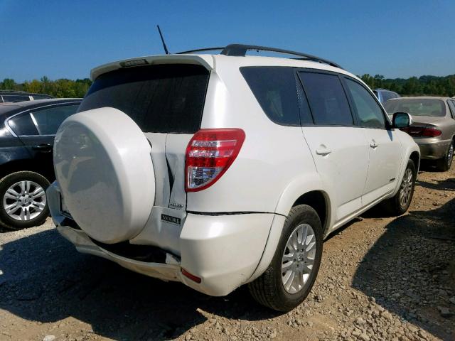 JTMDK4DV6AD017081 - 2010 TOYOTA RAV4 LIMIT WHITE photo 4