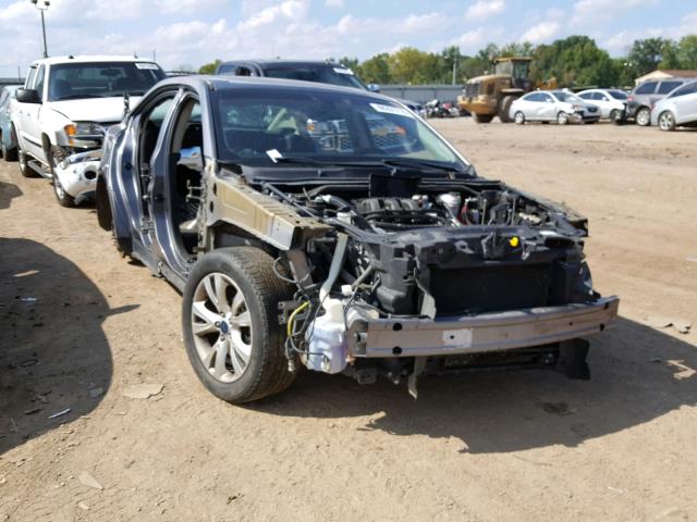 1FAHP2EW6BG156146 - 2011 FORD TAURUS SEL GRAY photo 1