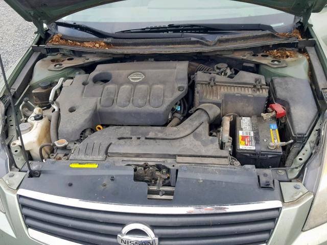 1N4AL21E37C129690 - 2007 NISSAN ALTIMA 2.5 GREEN photo 7