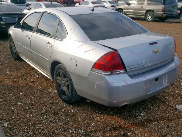 2G1WB5E31E1143189 - 2014 CHEVROLET IMPALA LIM SILVER photo 3