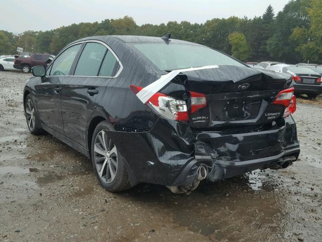 4S3BNEN66J3036229 - 2018 SUBARU LEGACY 3.6 BLACK photo 3