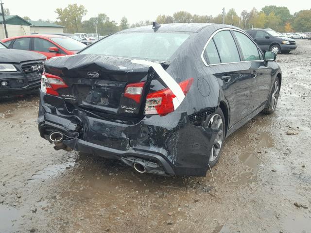 4S3BNEN66J3036229 - 2018 SUBARU LEGACY 3.6 BLACK photo 4