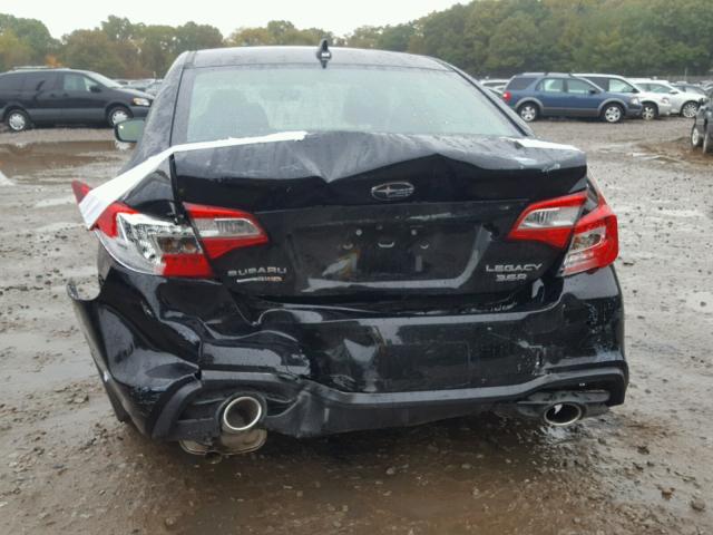 4S3BNEN66J3036229 - 2018 SUBARU LEGACY 3.6 BLACK photo 9