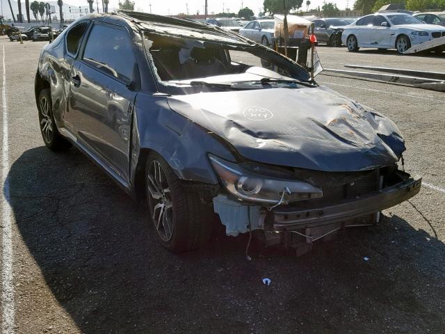 JTKJF5C77F3096461 - 2015 TOYOTA SCION TC ნაცრისფერი ფოტო 1