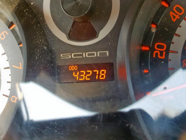 JTKJF5C77F3096461 - 2015 TOYOTA SCION TC ნაცრისფერი ფოტო 8