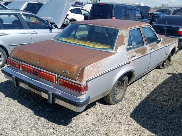 8W34F549267 - 1978 MERCURY MONARCH SILVER photo 4