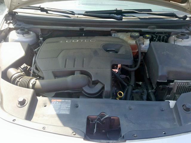 1G1ZC5EU3CF380548 - 2012 CHEVROLET MALIBU 1LT SILVER photo 7