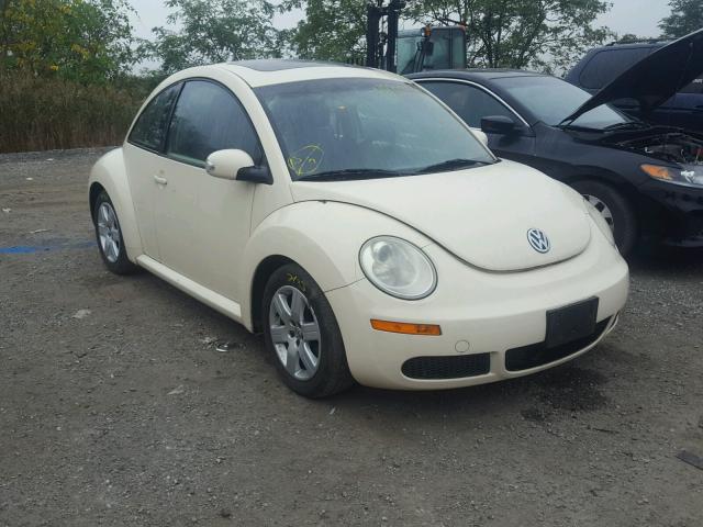 3VWRW31CX7M502504 - 2007 VOLKSWAGEN NEW BEETLE BEIGE photo 1