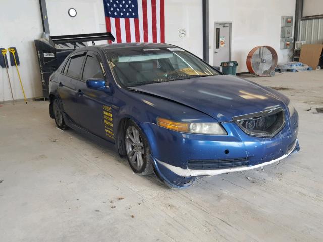 19UUA66215A049883 - 2005 ACURA TL BLUE photo 1